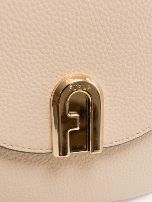 GARDENIA Mini shoulder bag, in leather ballerina - Women&rsquo;s Bags