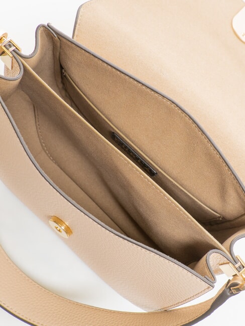 GARDENIA Mini shoulder bag, in leather ballerina - Women&rsquo;s Bags