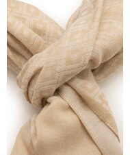 POLLINI JACQUARD Scarf natural - Scarves - 3