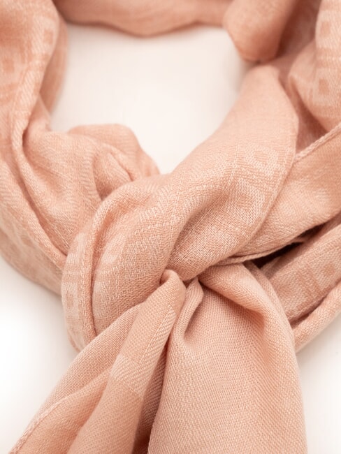 JACQUARD Scarf pink - Scarves