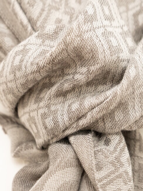 JACQUARD Scarf grey - Scarves