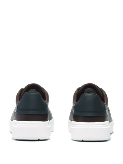 SENECA BAY Men's Leather Sneakers dark brown full grain - Men&rsquo;s shoes