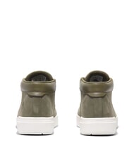 TIMBERLAND SENECA BAY Leather sneakers dark green nubuck - Men’s shoes - 4