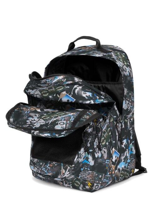 PINNACLE STUDY BUDDY Backpack with 15.6" laptop holder cut-out dark - Backpacks & School and Leisure