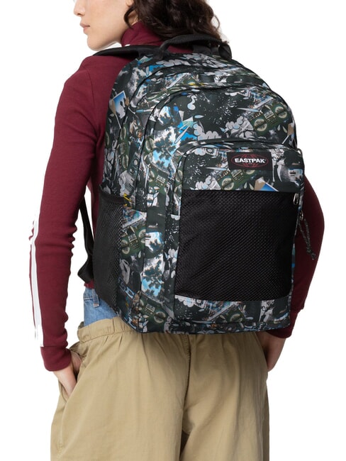 PINNACLE STUDY BUDDY Backpack with 15.6" laptop holder cut-out dark - Backpacks & School and Leisure