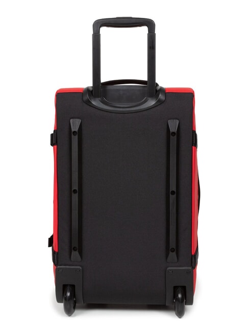 DUFFEL PACK WHEEL S Small water-repellent duffel bag trolley tarp red - Hand luggage