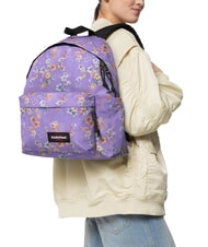 EASTPAK PADDED DAY PAK'R 14" laptop backpack flora fade lilac - Backpacks & School and Leisure - 5