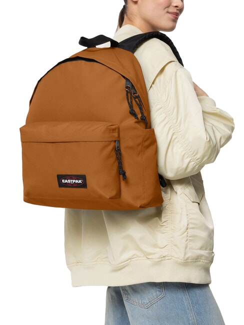 PADDED DAY PAK'R 14" laptop backpack caramel brown - Backpacks & School and Leisure