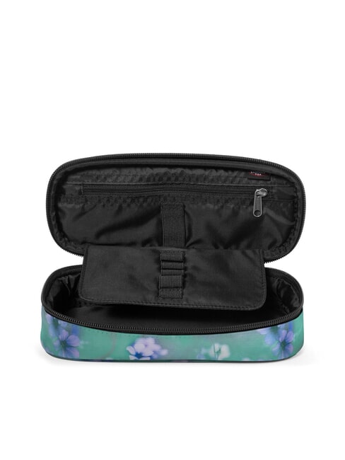 OVAL SINGLE Pencil case flora fade aqua - Cases and Accessories