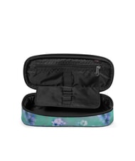 EASTPAK OVAL SINGLE Pencil case flora fade aqua - Cases and Accessories - 2