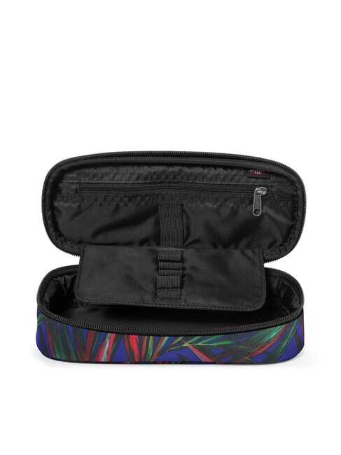 OVAL SINGLE Pencil case brize palm navy - Cases and Accessories