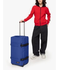 EASTPAK TRANSIT'R M Medium size trolley electric blue - Semi-rigid Trolley Cases - 6