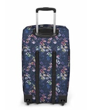 EASTPAK TRANSIT'R M Medium size trolley flora fade navy - Semi-rigid Trolley Cases - 3