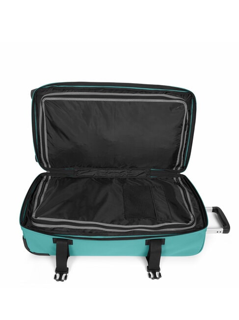 TRANSIT'R M Medium size trolley stream blue - Semi-rigid Trolley Cases
