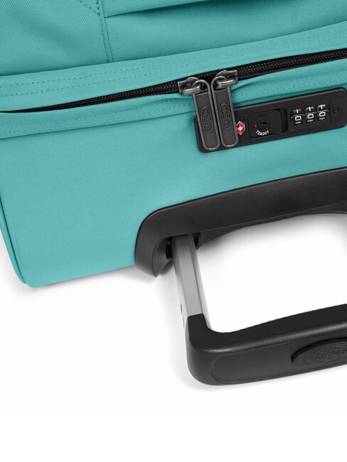 TRANSIT'R M Medium size trolley stream blue - Semi-rigid Trolley Cases