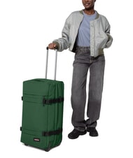 EASTPAK TRANSIT'R M Medium size trolley bristle green - Semi-rigid Trolley Cases - 6