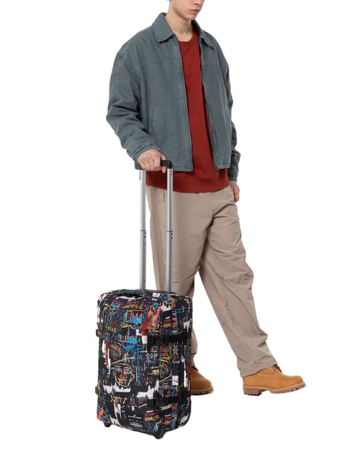 TRANSIT'R S x BASQUIAT Hand luggage trolley Basquiat Kings of Egypt 2 - Hand luggage