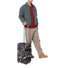 EASTPAK TRANSIT'R S x BASQUIAT Hand luggage trolley Basquiat Kings of Egypt 2 - Hand luggage - 8