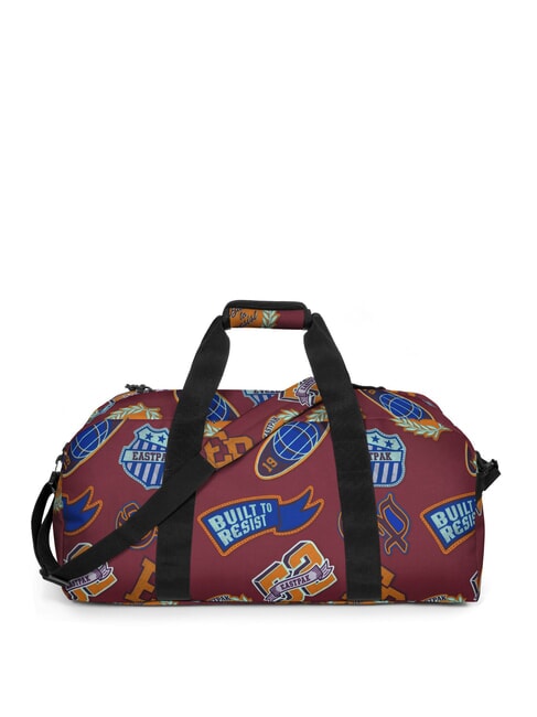 STATION + Bag with shoulder strap clash burgundy - Duffle bags