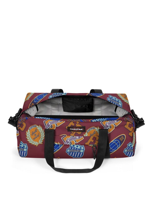 STATION + Bag with shoulder strap clash burgundy - Duffle bags