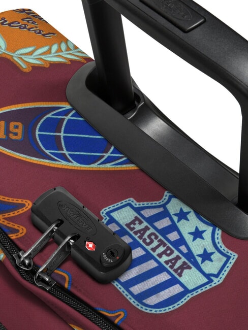 TRANVERZ L Large trolley clash burgundy - Semi-rigid Trolley Cases