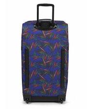 EASTPAK TRANVERZ L Large trolley brize palm navy - Semi-rigid Trolley Cases - 3