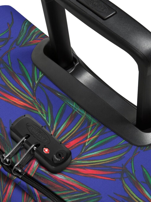 TRANVERZ L Large trolley brize palm navy - Semi-rigid Trolley Cases