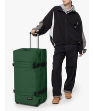 EASTPAK TRANSIT'R L Large size trolley bristle green - Semi-rigid Trolley Cases - 6