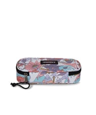 EASTPAK OVAL SINGLE Pencil case doodle fest light - Cases and Accessories - 3