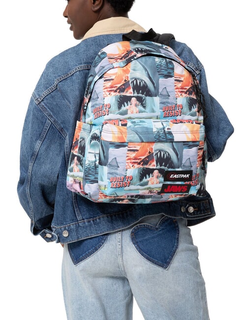 PADDED DAY PAK'R x JAWS 14" Laptop Backpack jaws print - Backpacks & School and Leisure