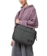 EASTPAK CROSSER 13" laptop messenger bag BlackDenim - Work Briefcases - 6