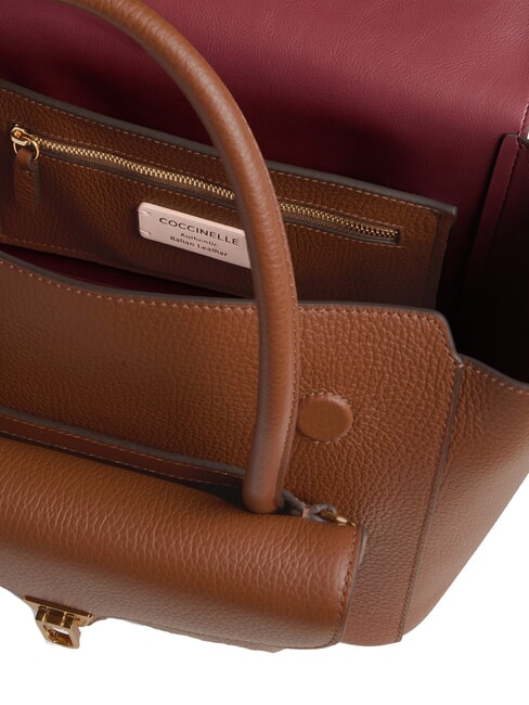 DOUBLE BEAT Shoulder bag cognac - Women&rsquo;s Bags