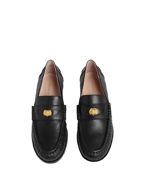 C-PENNY LOAFER Smooth leather loafers Black - Women&rsquo;s shoes