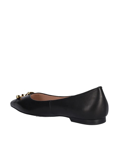 C-ME SMOOTH Smooth leather ballerinas Black - Women’s shoes