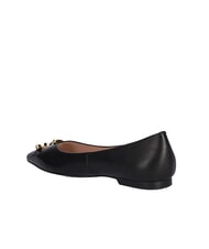 COCCINELLE C-ME SMOOTH Smooth leather ballerinas Black - Women’s shoes - 5
