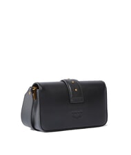 PINKO LOVE ONE SLOUCHY Mini leather shoulder bag - Women’s Bags