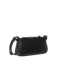 PINKO HALF MOON Small leather shoulder bag - Women’s Bags