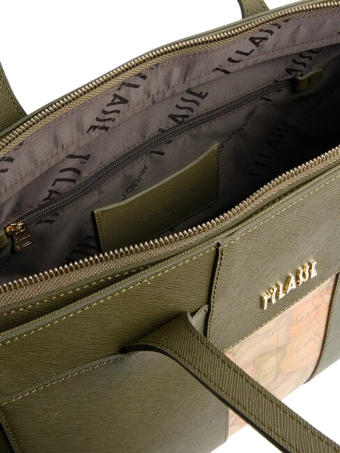 WINDY CITY Large shopping bag moss green - Women’s Bags