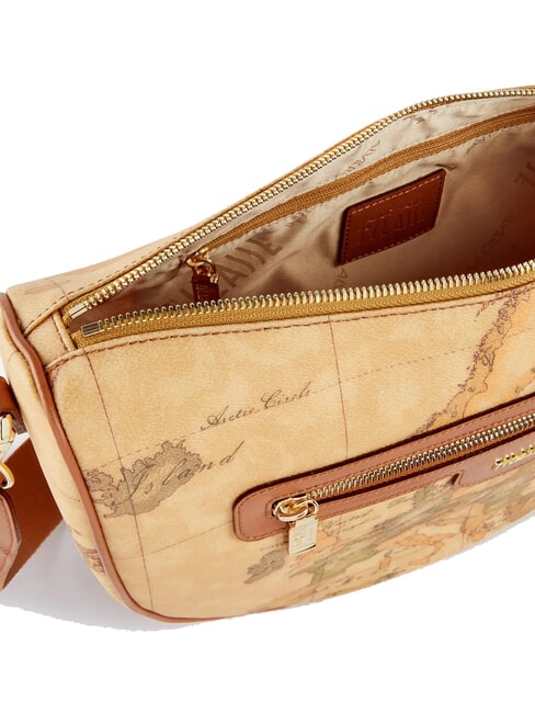 GEO CLASSIC Half-moon shoulder bag NATURAL - Women’s Bags