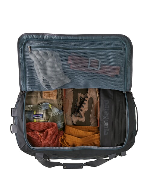 BLACK HOLE 55L travel backpack bag smolder blue with red amanita - Duffle bags