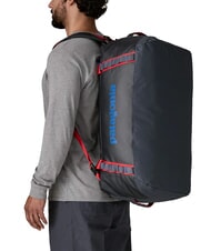 PATAGONIA BLACK HOLE 55L travel backpack bag smolder blue with red amanita - Duffle bags - 4