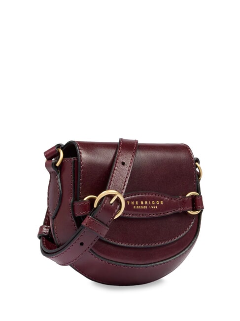 BETTINA Mini leather shoulder bag must abb. gold - Women’s Bags