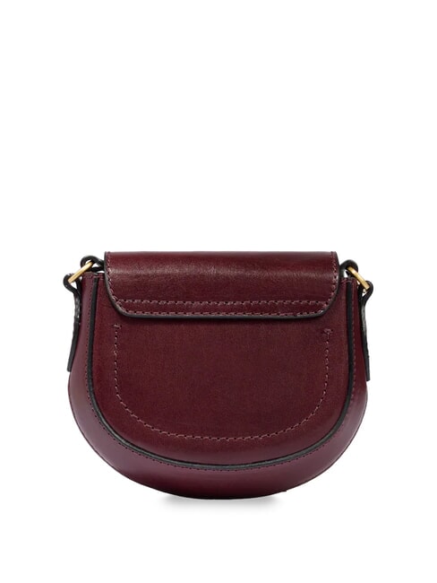 BETTINA Mini leather shoulder bag must abb. gold - Women’s Bags