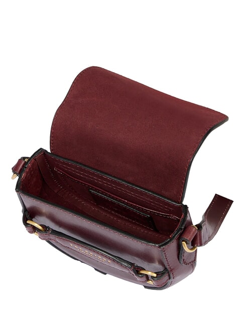 BETTINA Mini leather shoulder bag must abb. gold - Women’s Bags