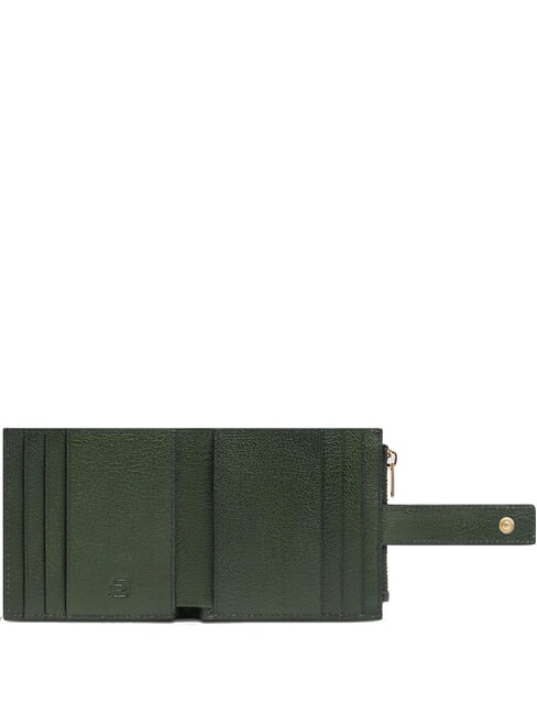 W140 Flat leather wallet GREEN - Men&rsquo;s Wallets