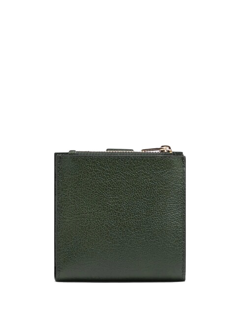 W140 Flat leather wallet GREEN - Men&rsquo;s Wallets