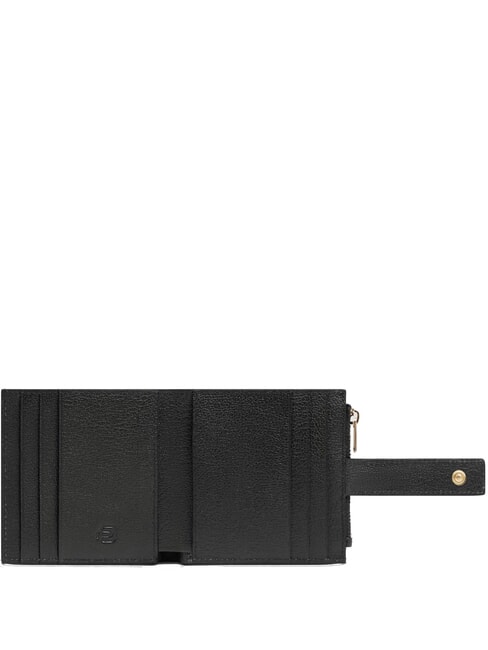 W140 Flat leather wallet Black - Men’s Wallets