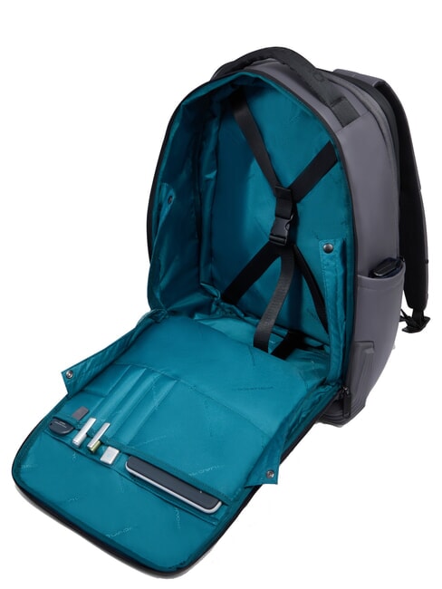 CORNER SPECIALE GOMMATO  15.6" laptop backpack GREY - Laptop backpacks