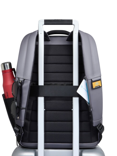 CORNER SPECIALE GOMMATO  15.6" laptop backpack GREY - Laptop backpacks