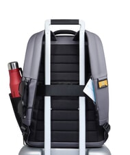 PIQUADRO CORNER SPECIALE GOMMATO  15.6" laptop backpack GREY - Laptop backpacks - 4